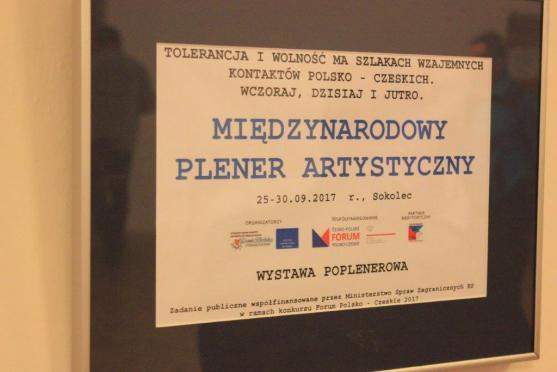 Vernisáž na Staré radnici zahájila výstavu Mezinárodní umělecký plenér výtvarníků