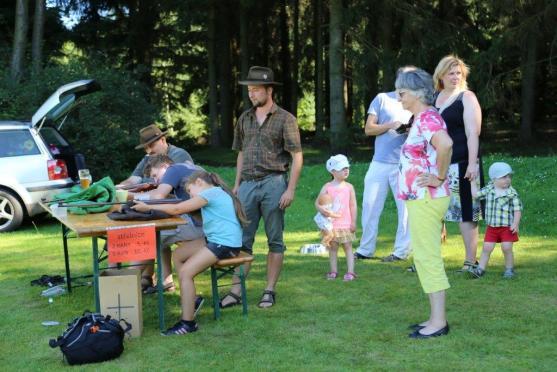 Při Křinické pouti se také žehnalo auto hasičů