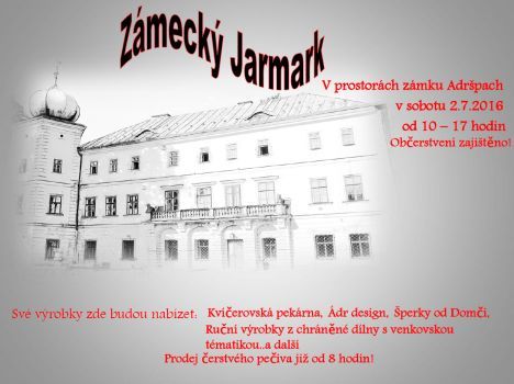 Nabídka akcí na Broumovsku pro víkend od 1. do 3. července