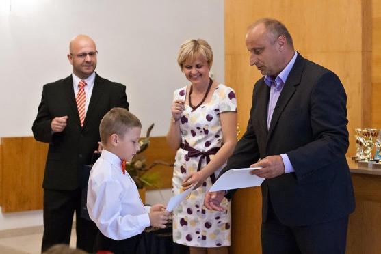 Starosta Jaroslav Bitnar přijal děti z Tanečního klubu Broumov