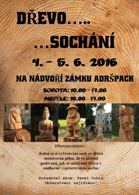 Nabídka akcí na Broumovsku pro víkend od 3. do 5. června