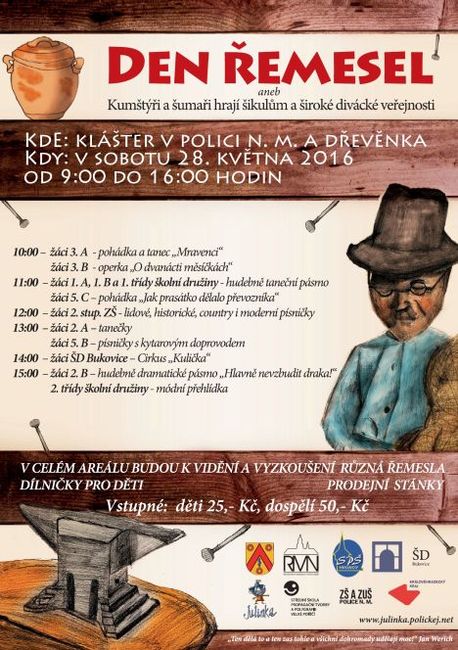 Nabídka akcí na Broumovsku pro víkend od 27. do 29. května