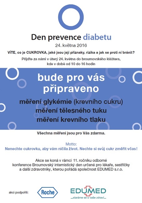 Broumovský internistický den vstupuje do druhé desítky