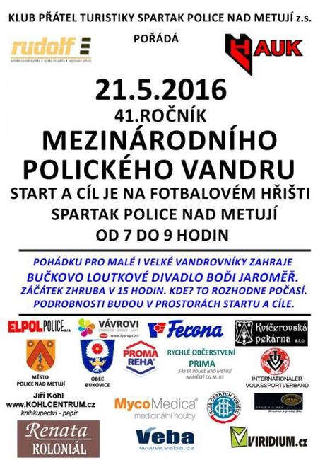 Nabídka akcí na Broumovsku pro víkend od 20. do 22. května