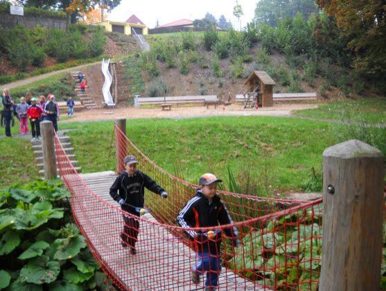 Sportovní dopoledne v broumovské Alejce