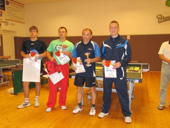 Broumovský Ďoubek stříbrný v turnaji ve stolním tenise