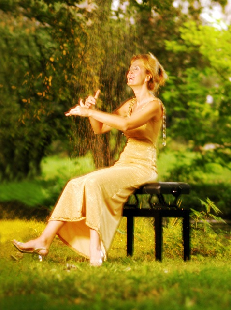 Harfenistka Kateřina Englichová zahraje v kostele sv. Máří Magdaleny v Božanově 