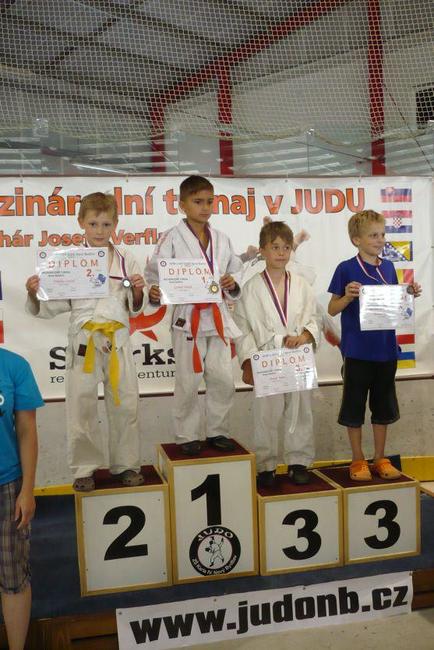 Judistka Anna Freiwaldová přivezla zlato z Velké ceny Nového Bydžova