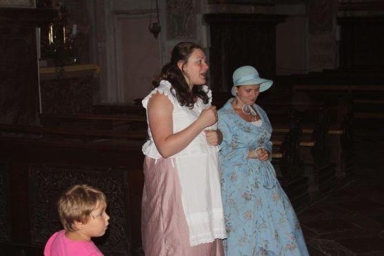 Historické postavy naposledy o prázdninách v broumovském klášteře