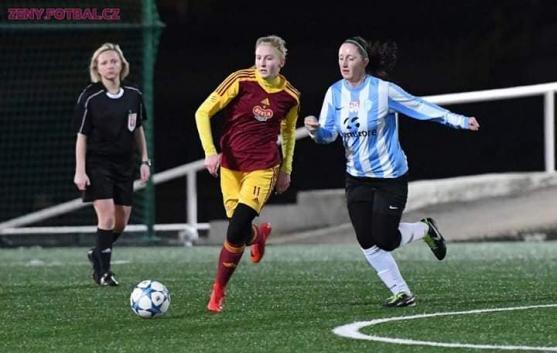Veronika Dvorská to ze Slovanu Broumov dotáhla až do 1. ženské ligy 