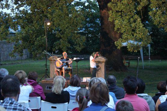 Při koncertě Vladimíra Merty si zahrál i desetiletý Jiří Rambousek 