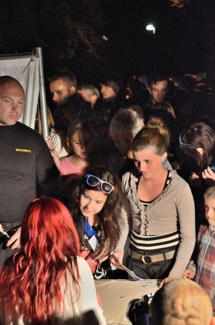 V Broumově vystoupila zpěvačka Ewa Farna 