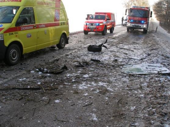 Policisté žádají o přihlášení případné svědky dopravní nehody u Broumova 