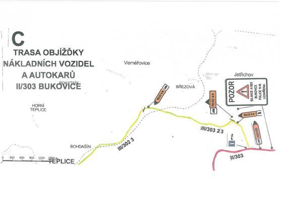 Silnice mezi Policí nad Metují a Bukovicí bude uzavřena více než čtyři měsíce 