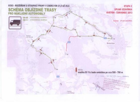 Pokračuje rekonstrukce silnice přes Pasa. 2. dubna se na tři měsíce uzavře 