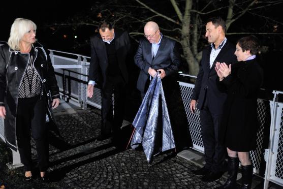 Lávka mezi Hotelem VEBA a Manor House byla otevřena