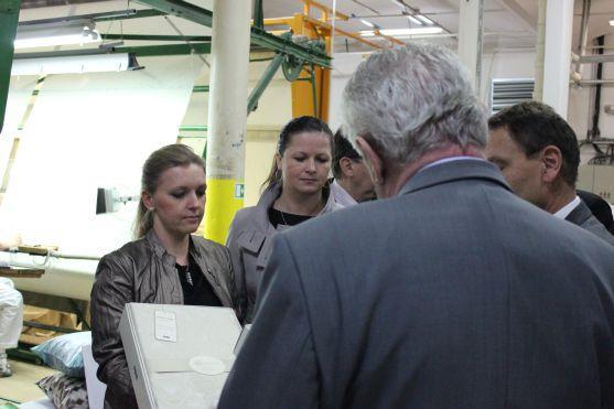 Návštěva prezidenta Miloše Zemana v Broumově neunikla zájmu médií