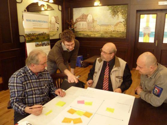 Víkendový seminář zpracoval sedm projektových záměrů