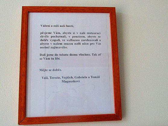 Návštěva v Hereckém muzeu Tomáše Magnuska 