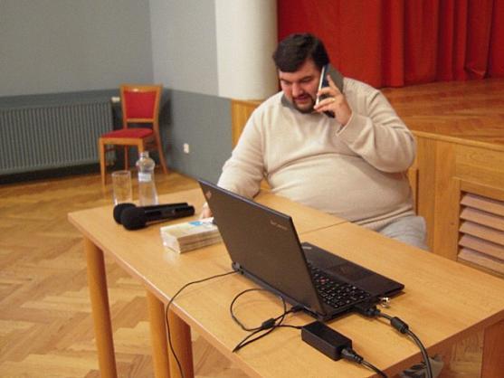 Tomáš Magnusek u seniorů v Polici nad Metují 