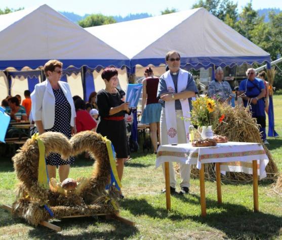 V Křinicích se již popáté uskutečnily Dožínky 