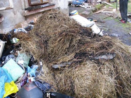 Na půdě rodinného domu v Polici nad Metují hořelo seno