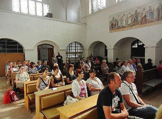 Noc kostelů v broumovském kostele Vzkříšení 