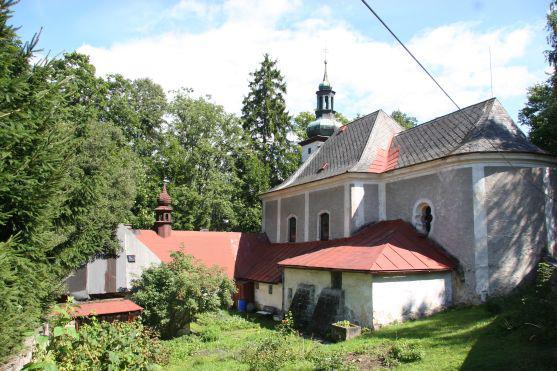 Ivanitská poustevna s kostelem Panny Marie Pomocné v Teplicích nad Metují na Kamenci 