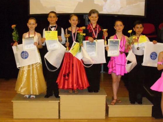 Pár Novotný - Novotná z Tanečního klubu Broumov je dvojnásobným Mistrem České republiky 