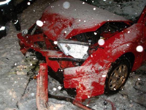 V Bukovici u Police nad Metují se stala vážná dopravní nehodě