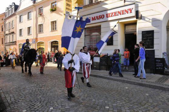 Broumovské náměstí ožilo Svatováclavskými slavnostmi