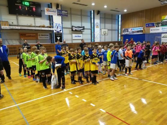 Starší přípravka obsadila v dalekém Jičíně 5. místo 