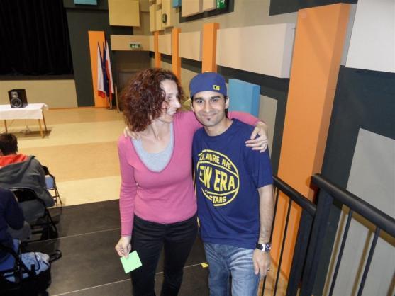 Radoslav Gipsy Banga nadchnul studenty broumovského gymnázia a Základní školy Hradební 