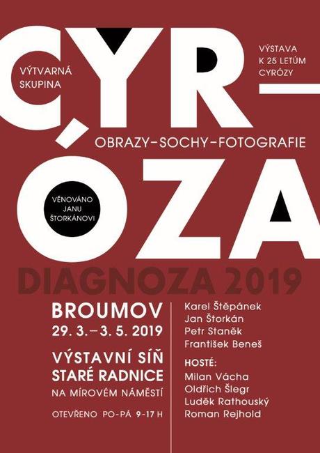 Výtvarná skupina Cyróza oslaví 25 let od svého založení výstavou v Broumově