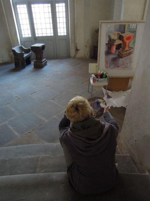 V broumovském klášteře a v jeho okolí budou tvořit výtvarníci 