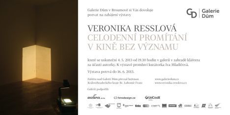 Prostorová instalace Veroniky Resslové zahájí druhý výstavní rok Galerie Dům v Broumově 