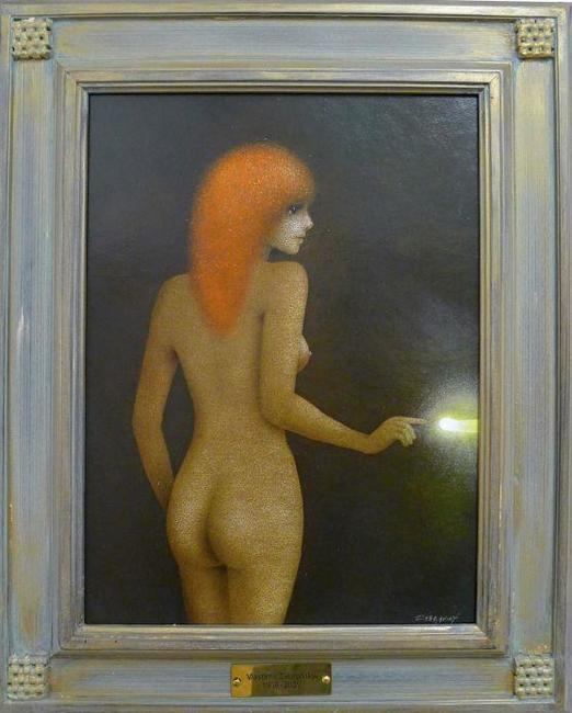 V Městské knihovně v Broumově vystavuje Vlastimil Zábranský 