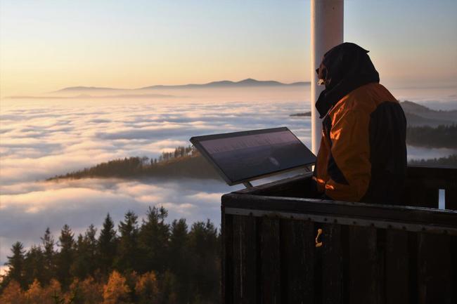 Geopark Broumovsko z ptačí perspektivy