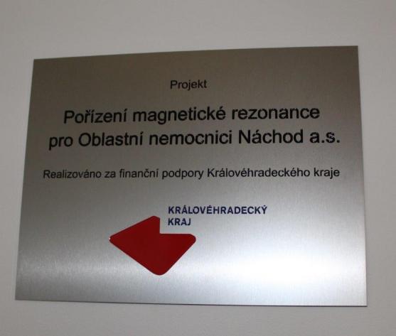 Magnetická rezonance v Náchodě začne sloužit pacientům