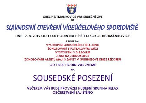 Nabídka akcí na Broumovsku pro víkend od 16. do 18. srpna