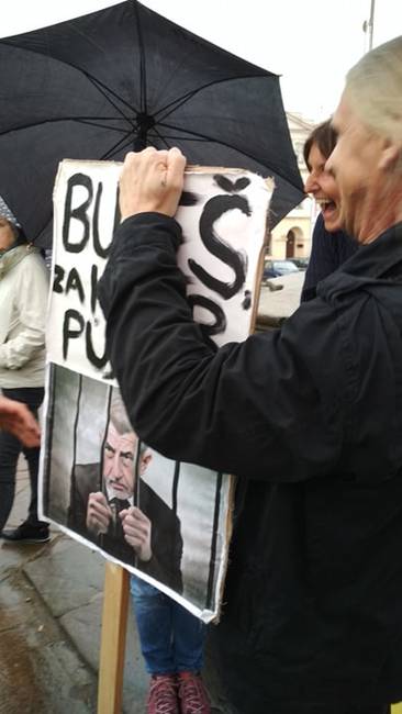 Další vlna protestů opět za účasti Broumováků