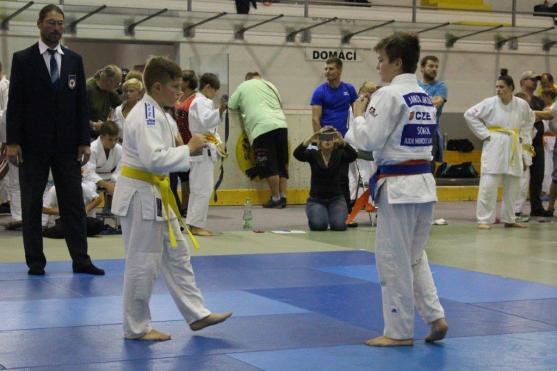 Judistka Kristýna Vondřejcová přivezla zlatou medaili z Polabské ligy v Novém Bydžově