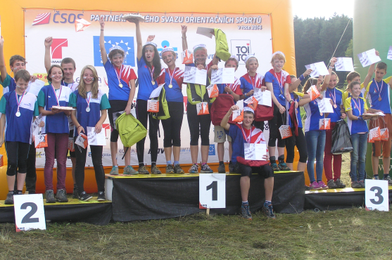 Člen broumovského oddílu orientačního běhu se stal mistrem republiky v závodě družstev