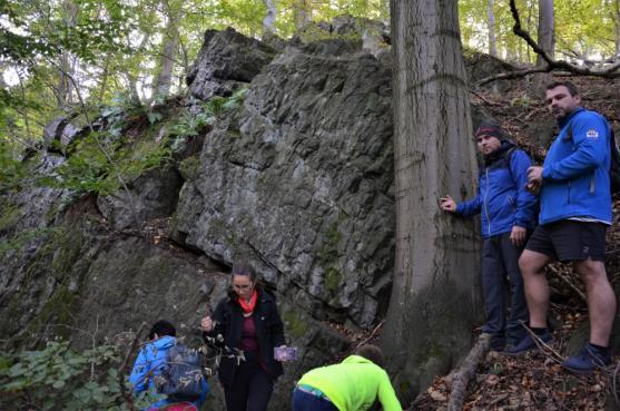 S geologem za prvohorními sopkami Javořích hor