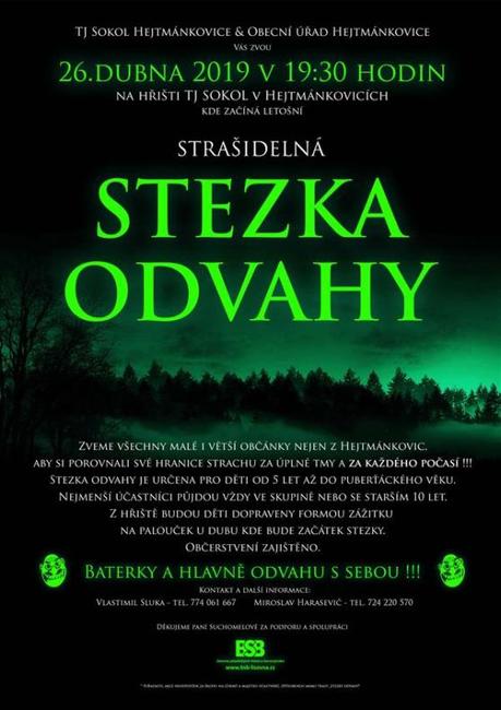 Nabídka akcí na Broumovsku pro víkend od 26. do 28. dubna
