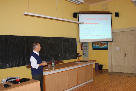 Jacek Kerum poodhalil v Broumově tajemství letecké meteorologie