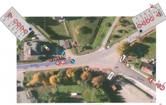 V Bukovici se bude dodělávat silnice. Dopravu budou opět řídit semafory