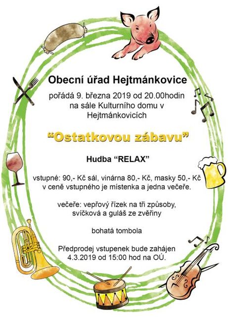 Nabídka akcí na Broumovsku pro víkend od 8. do 10. března