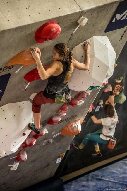 Chyběl jen kousek k tomu, aby si broumovská lezkyně Anna Špreňarová podmanila Moravu