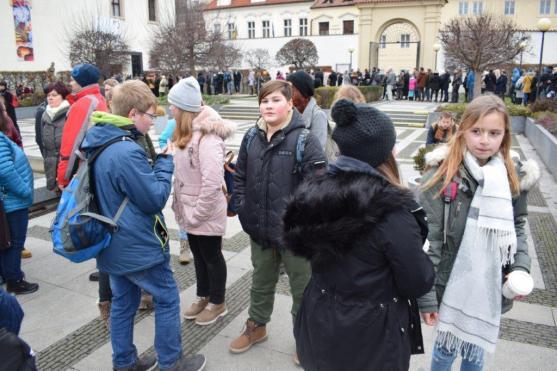 Žáci ZUŠ Broumov navštívili výstavu světoznámého malíře Františka Kupky